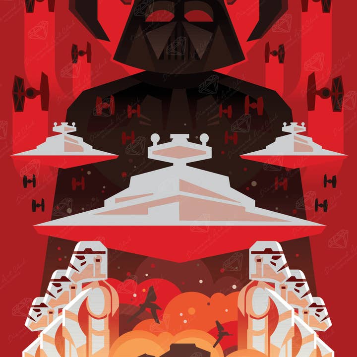 The Dark Side for wholesale by Diamond Art Club