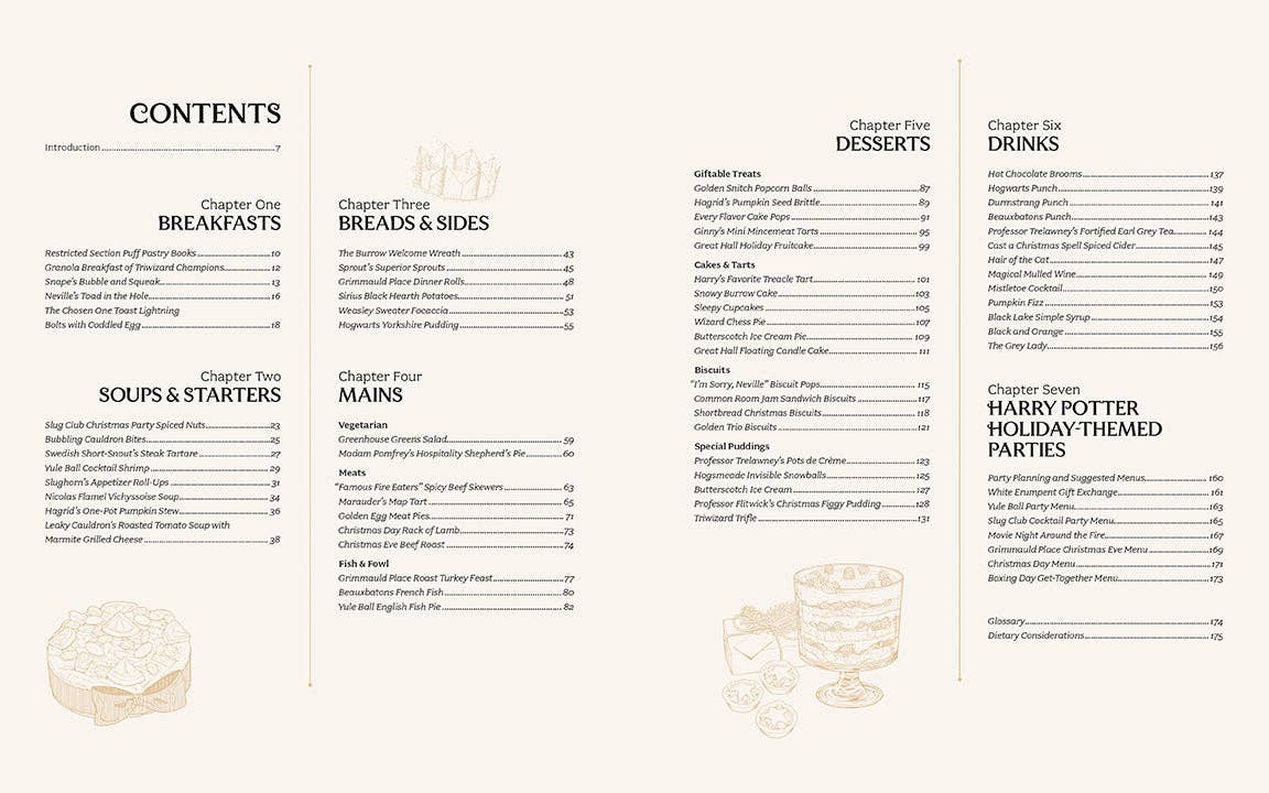 Insight Editions - #1 Pop Culture Publisher - Vente Cuisine et gastronomie - Harry Potter : livre de recettes de Noël officiel2