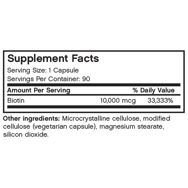 Futurebiotics - Wholesale Oral Supplement/Vitamin - Biotin 10,000 mcg3