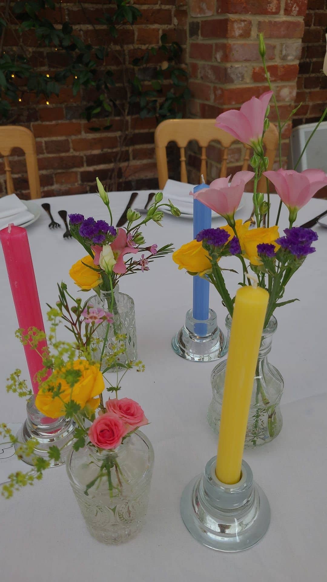 Shearer Candles - Wholesale Tapered Candle/Candlestick - Burgundy 8 inch Dinner Candles x 204