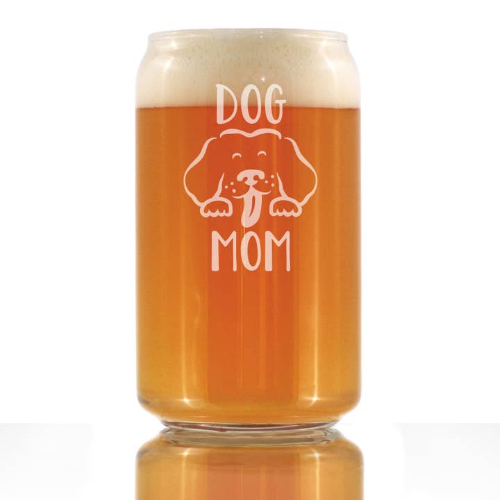 Hundemor Gaver - Øldåse Pint Glas - Indgraveret for engroshandel hos bevvee