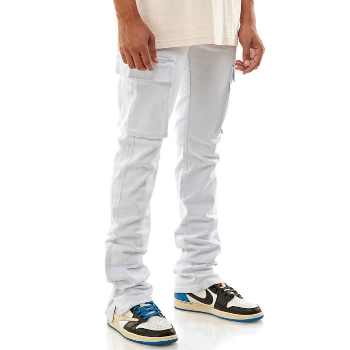 KDNK Cargo-Hose mit schmalem, gerafftem Schnitt für den Großhandel von KDNK