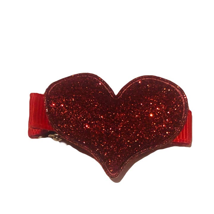 Sparkle Sisters by Couture Clips – Clips para cabelo - Criança por atacado – Grampos de cabelo Sparkle Heart6