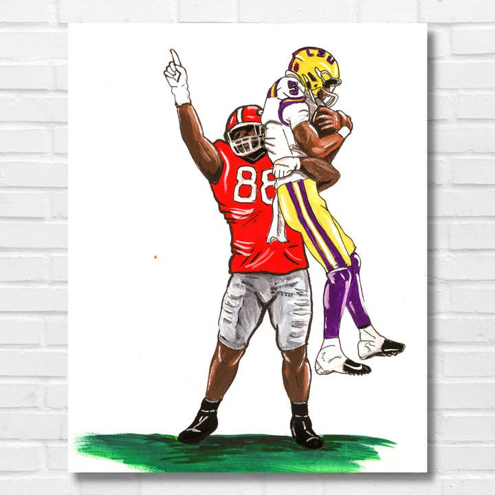 UGA vs LSU for wholesale by Athens Art & Frame