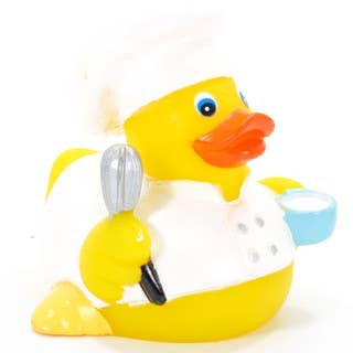 Ducks in the Window - Wholesale Bath Toy - Baby - Chef Rubber Duck2