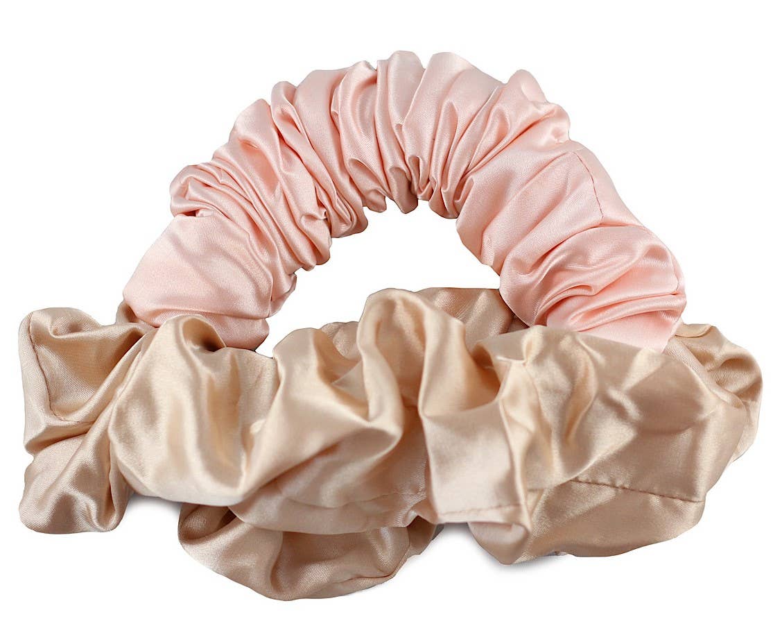 Morning Glamour - Wholesale Scrunchie - Women's -  Satin Heatless Curl Scrunchie Hair Accessory1