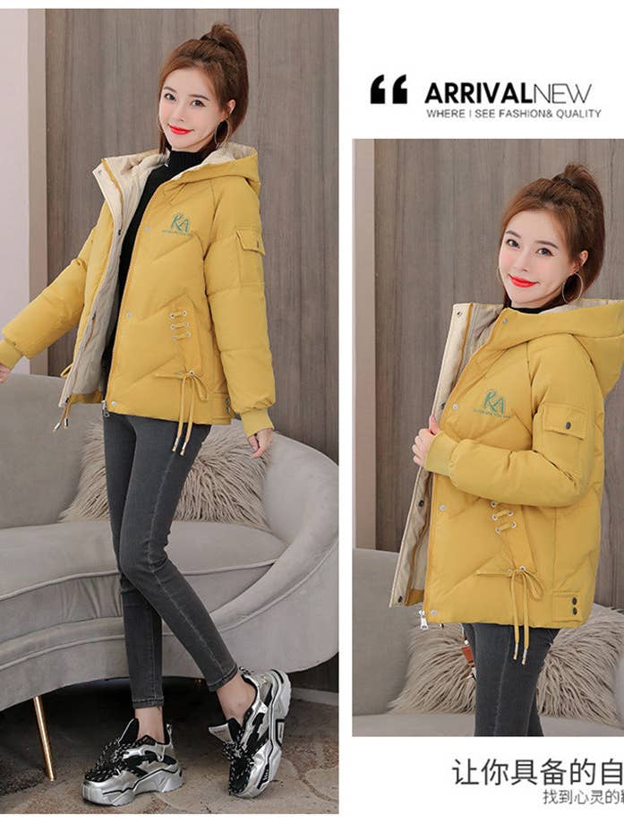 Marayn - Wholesale Puffer Jacket - Women's - Chic 2025 Winter Puffer Jacket Korean Style Warm Loose #227