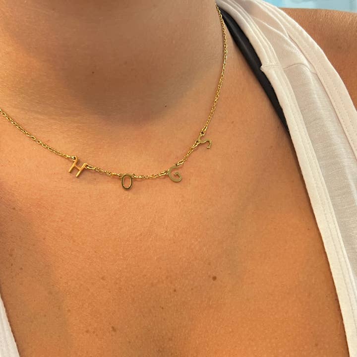 Steele Sloan Designs - Wholesale Pendant/Charm Necklace - University of Arkansas HOGS Charm Necklace Arkansas Gameday1