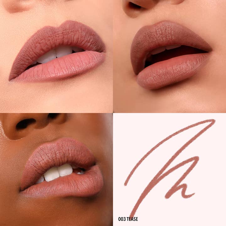 Moira Cosmetics – Großhandel Lippenkonturenstift/Stift – Moira Cosmetics Lip Appeal aufpolsternder Lip Liner (003, Tease)1