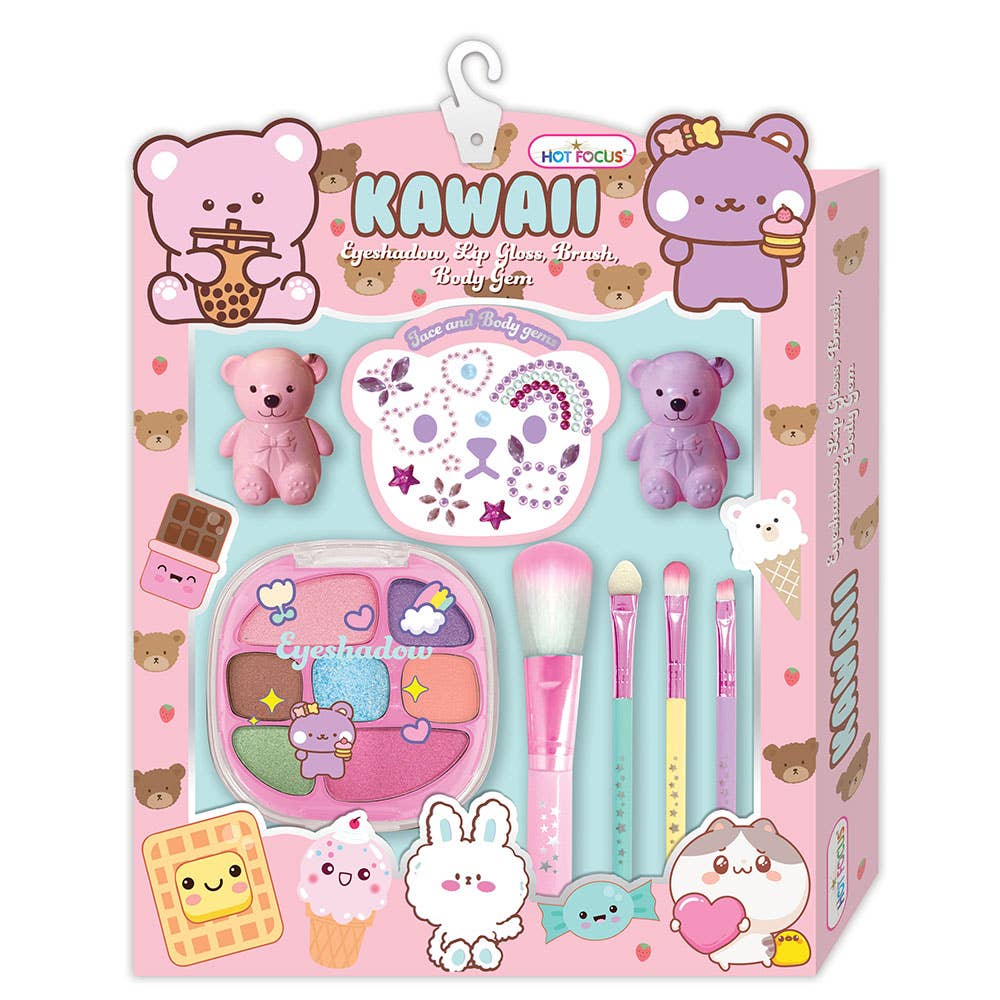 Sensibling Corp. – wholesale Kids make-up – Kids – 8PCS - HOT FOCUS Kids Kawaii Beauty Set4