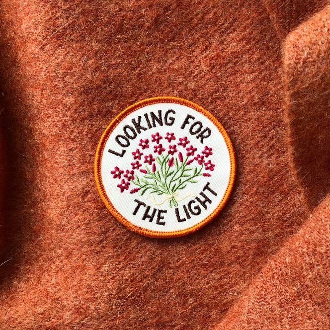 Frog & Toad Press - Wholesale Patch - Looking For the Light Patch2