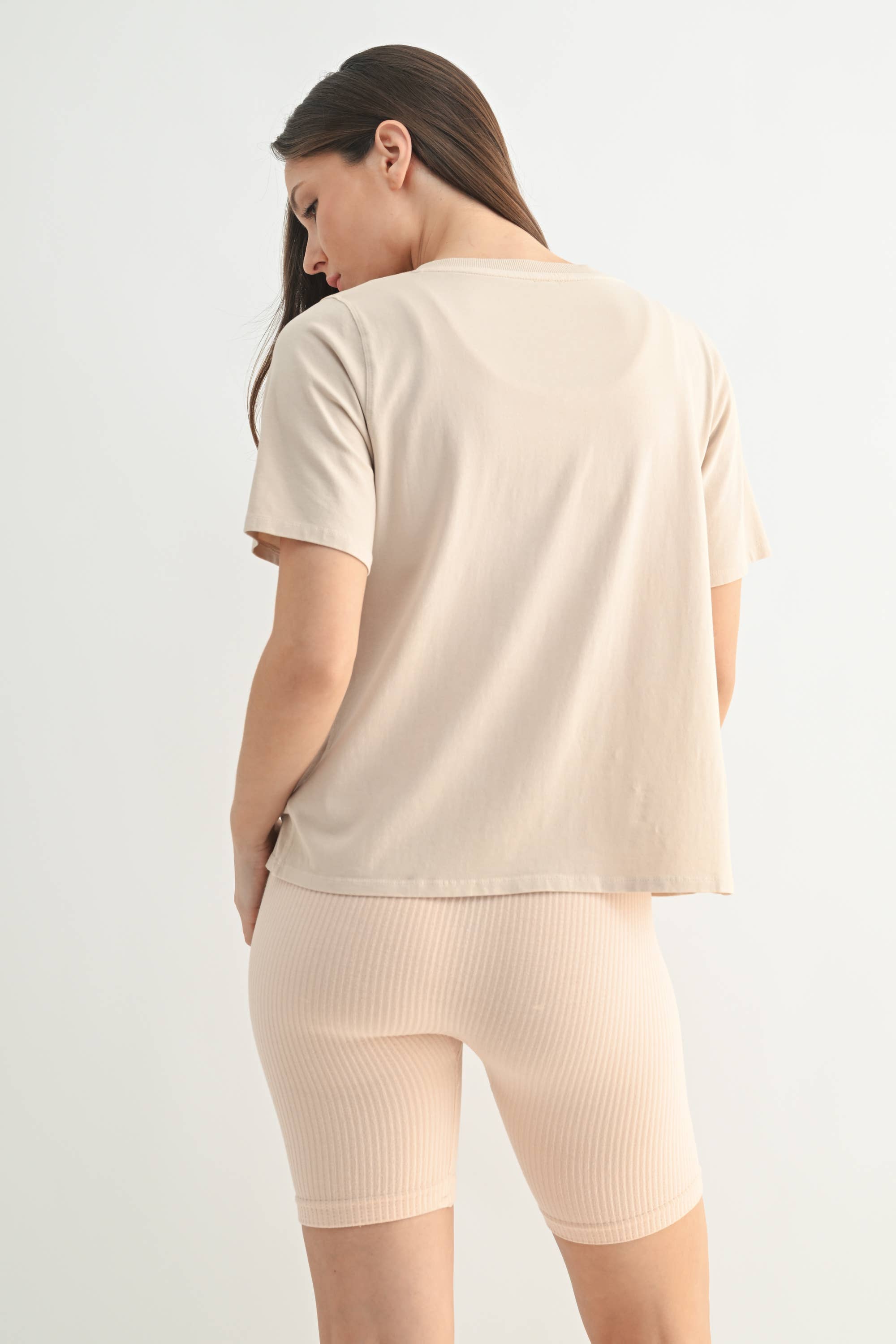 Mono B - Wholesale T-Shirt - Women's - Pima Cotton Blend V-Neck Tee18