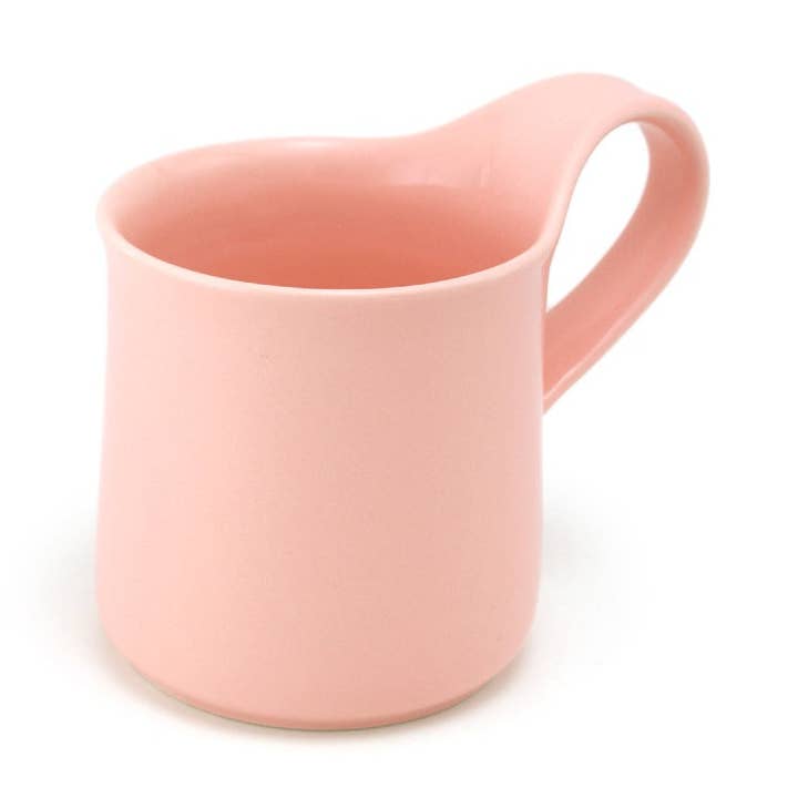 Bee House Ceramic Cafe Mug 10 Oz - Pink for wholesale by ZERO JAPAN USA