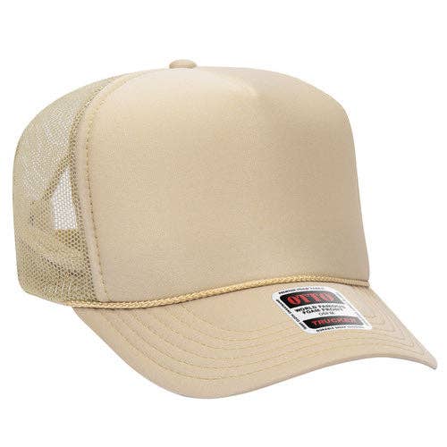 Southern N Savvy - Wholesale Trucker Hat - Women's - Tan Otto Foam Trucker Hat