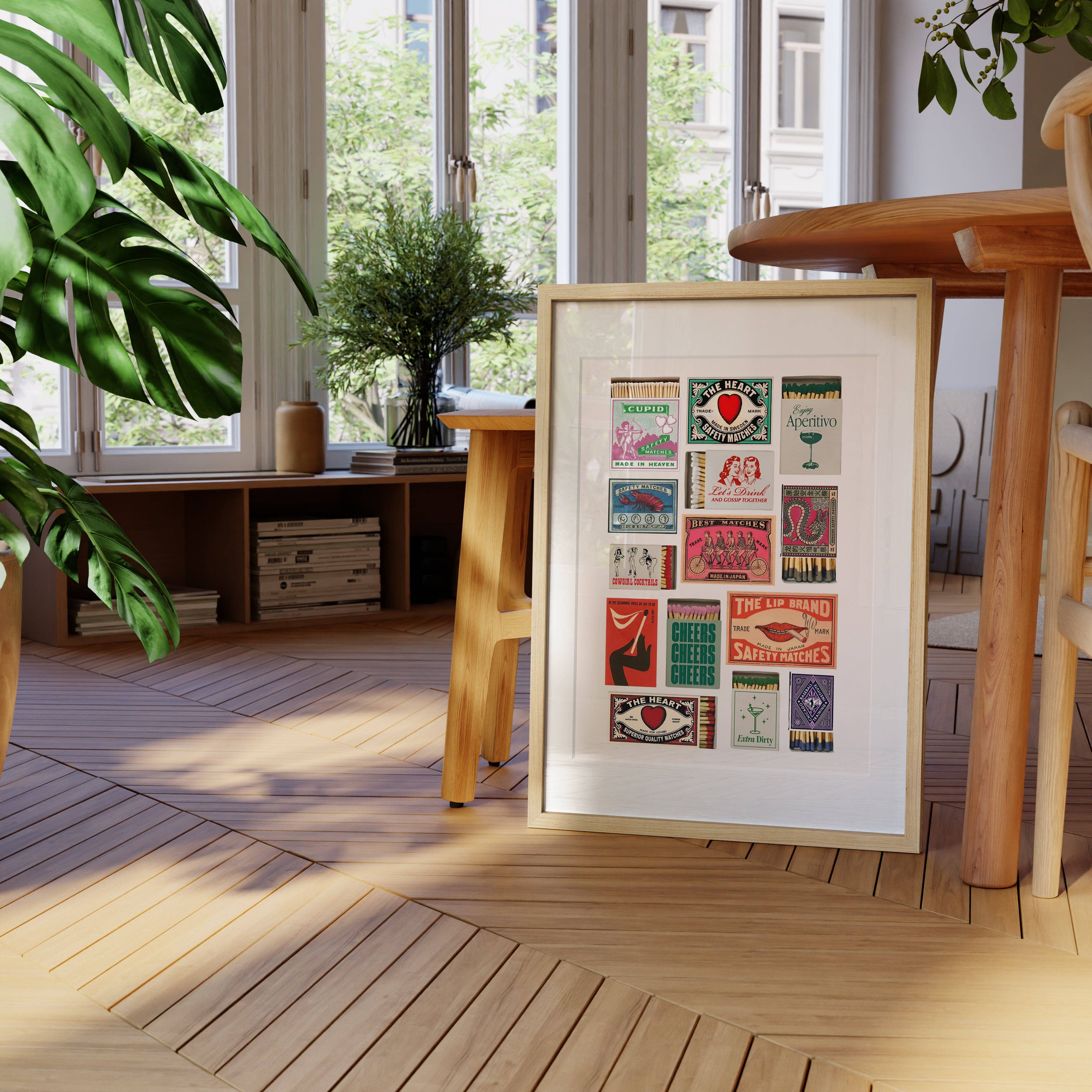 Haus and Hues - Wholesale Art Print - Eclectic Matches3