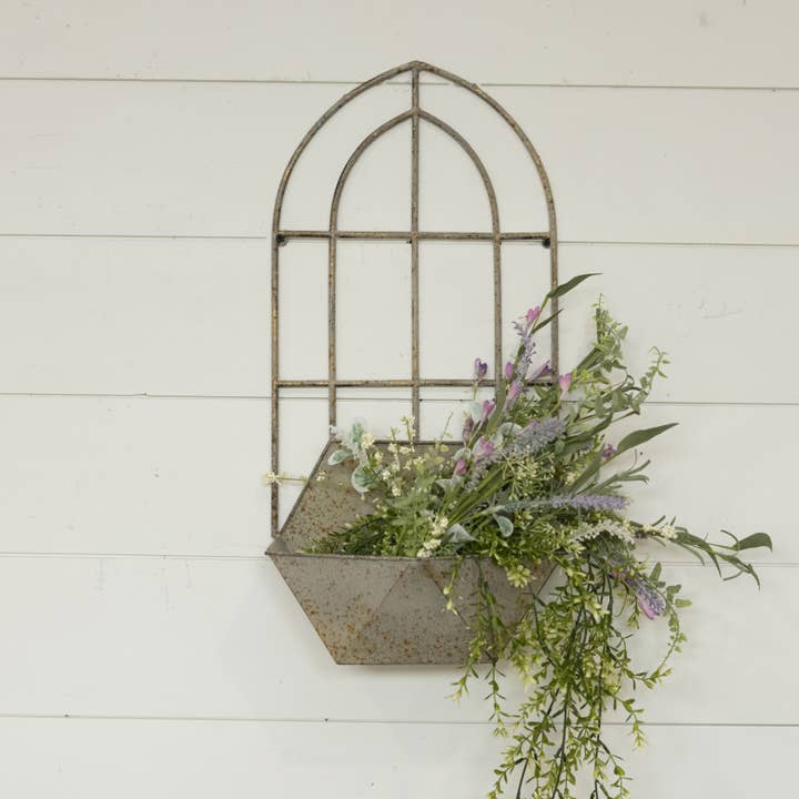 GOLD ARCH WALL POCKET for wholesale by Ragon House