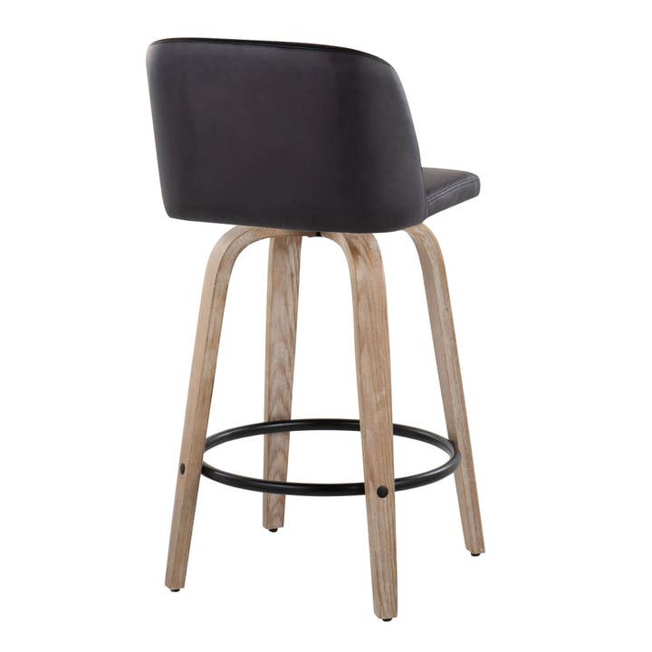 LumiSource and Grandview Gallery - Wholesale Stool - Toriano 26" Fixed Height Counter Stool Q - Set of 2124