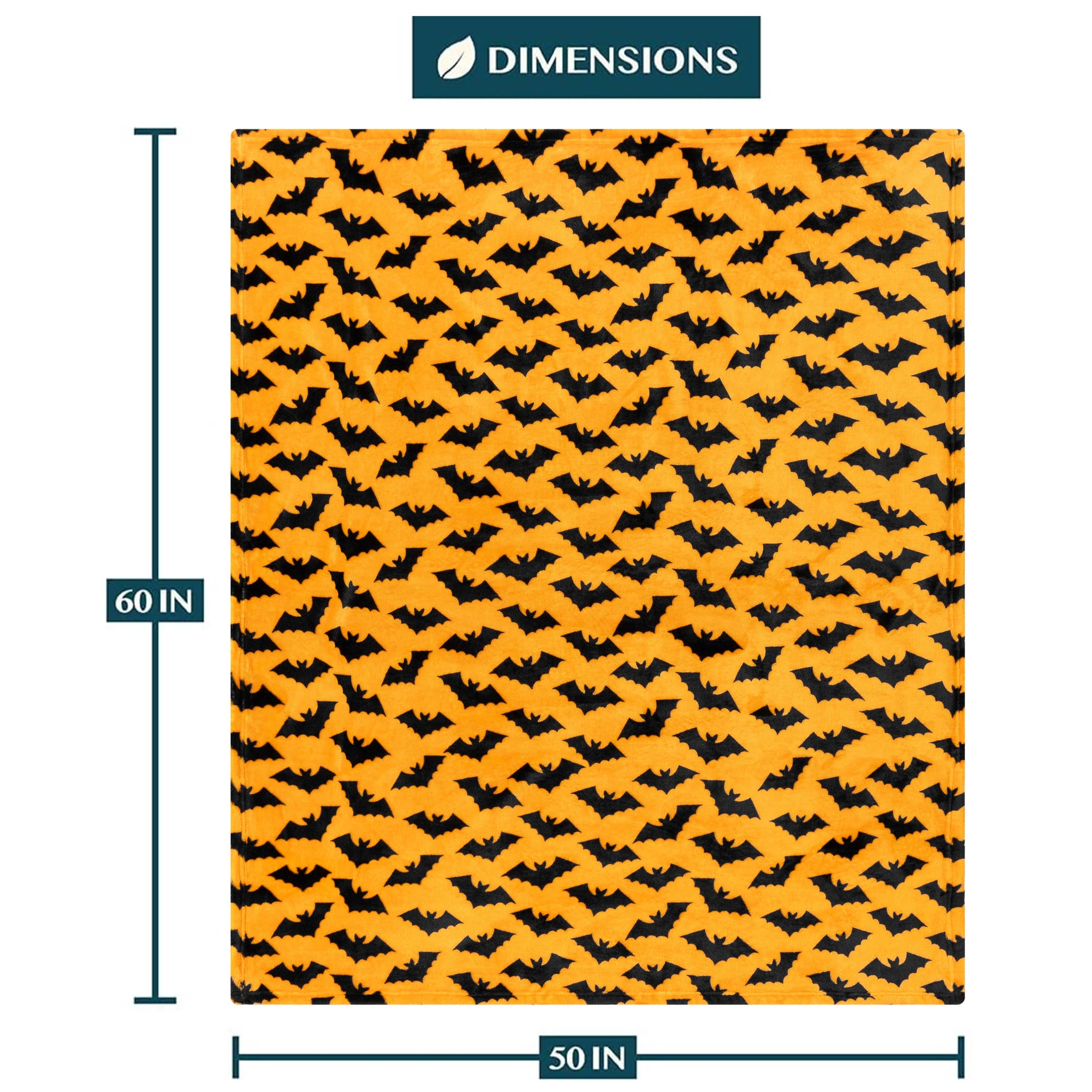 Pavilia - Wholesale Throw Blanket - Halloween Fleece Throw Blanket9