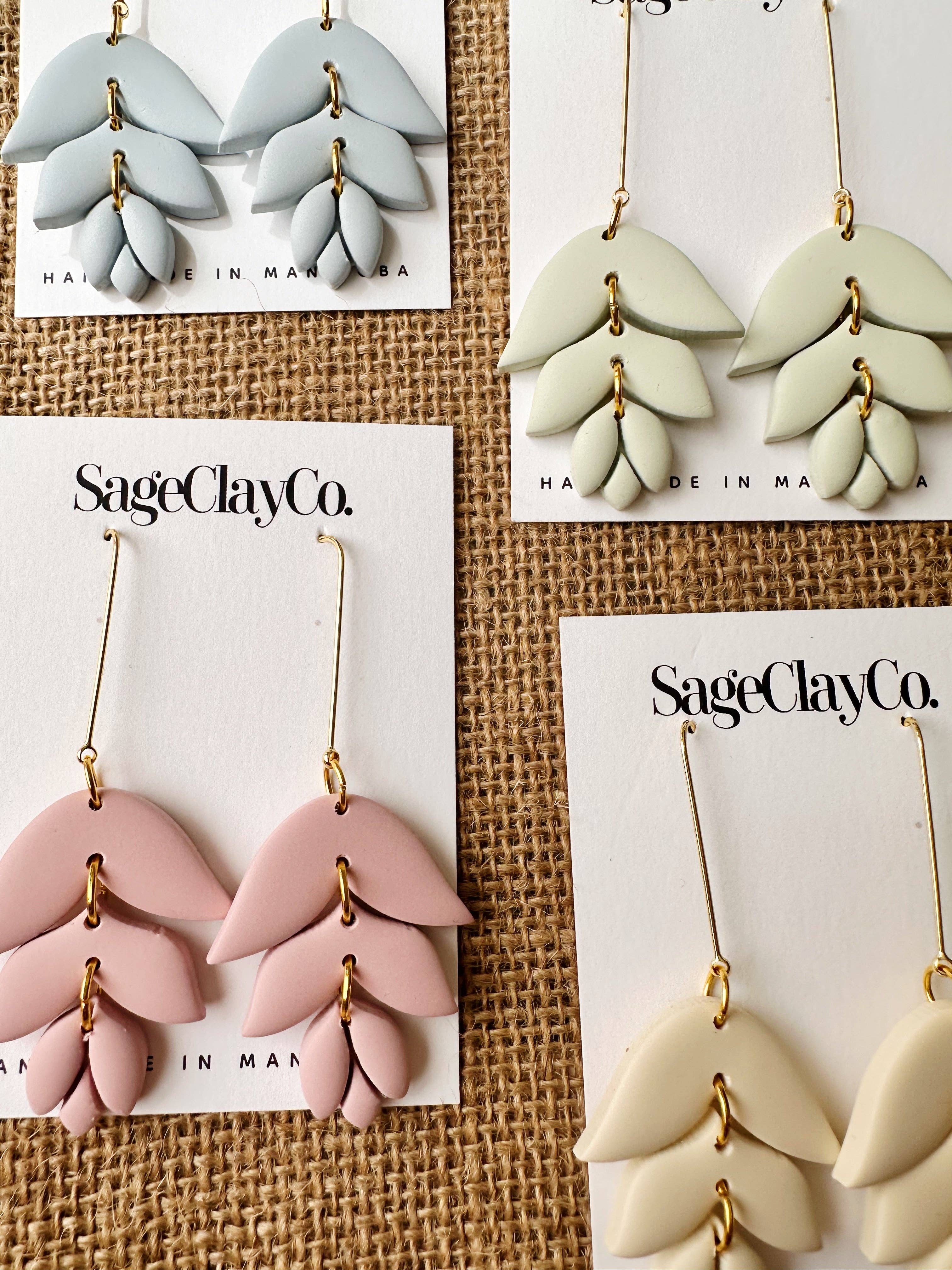 SageClayCo – Großhandel Ohrhänger – Irene | In Bloom Kollektion9