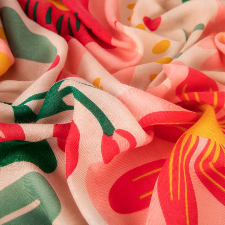 Powder Design inc - US - Wholesale Scarf - Women's - Print Scarf - Pop Flower Posie2