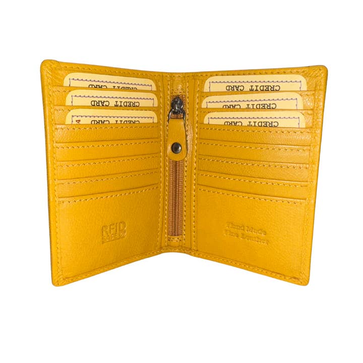 Greenwood Leather AU - Wholesale Card Holder - Unisex - Credit Debit Leather Card Holder Freya - GW8001ORG