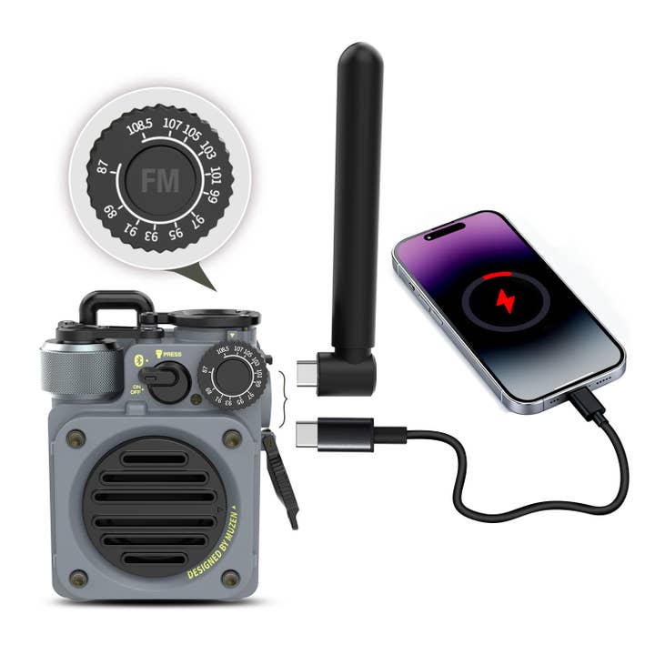 Muzen - Wholesale Speakers - MUZEN Wild Mini 3.0 Outdoor Portable Bluetooth Speaker1