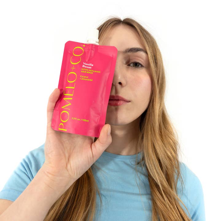 Pomélo+Co. - Wholesale Hair Mask - Vanilla Boost, Repairing Mask - Box of 62