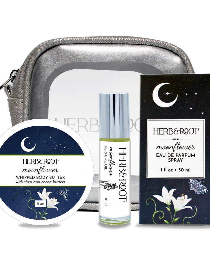 Moonflower Perfume Gift Set for wholesale by Herb & Root