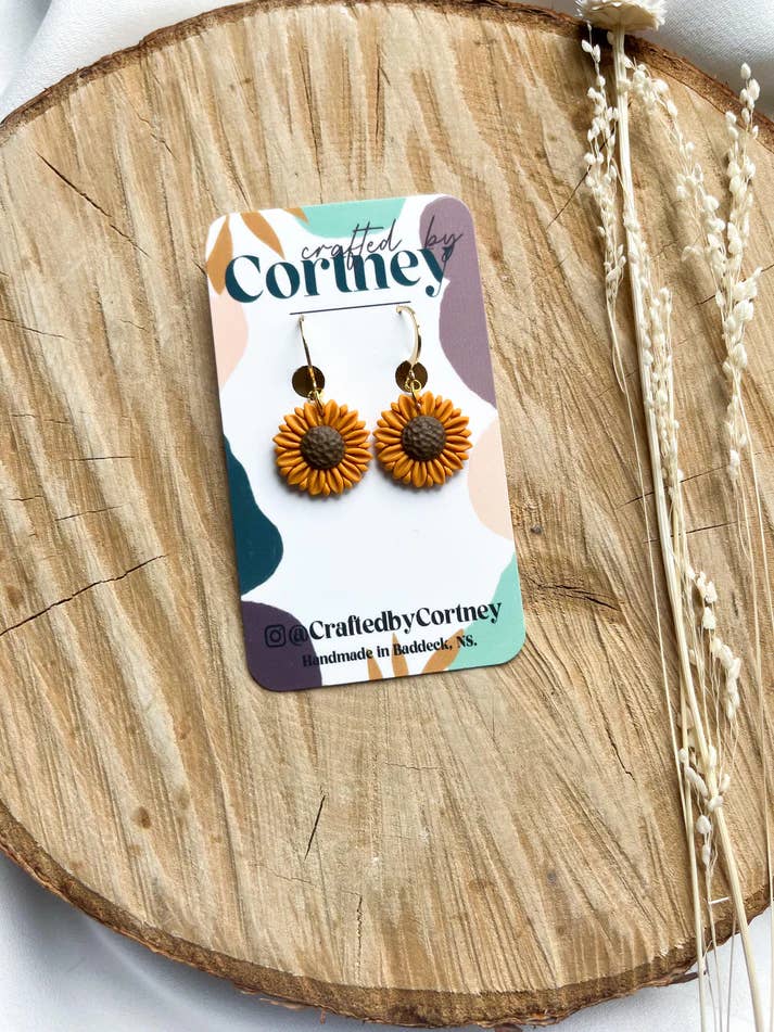 Mini Pára de Girassol por atacado de Crafted by Cortney