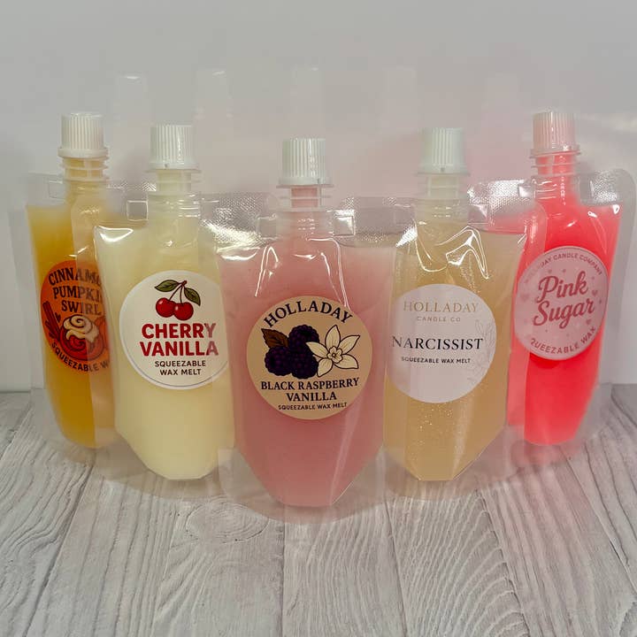 Holladaycandleco - Wholesale Wax Melt - Holladay Cuties Squeezable Wax Melts 3 Ounces1