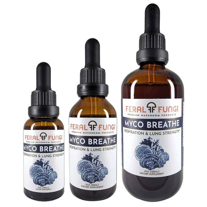 Feral Fungi - Wholesale Tincture - Myco Breathe Spagyric Blend
