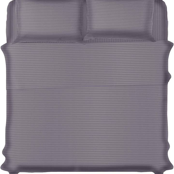 ENSEMBLE DE DRAPS 4 PIÈCES À MOTIF RAYÉ pour la vente par Lux Decor Collection