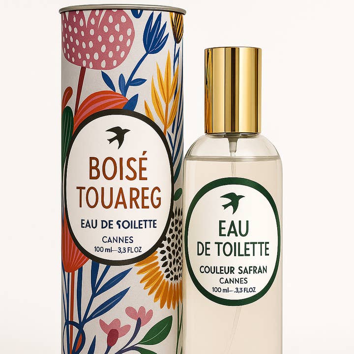 Woody Touareg Eau de Toilette Made in Provence-Grasse for wholesale by Couleur Safran Parfums