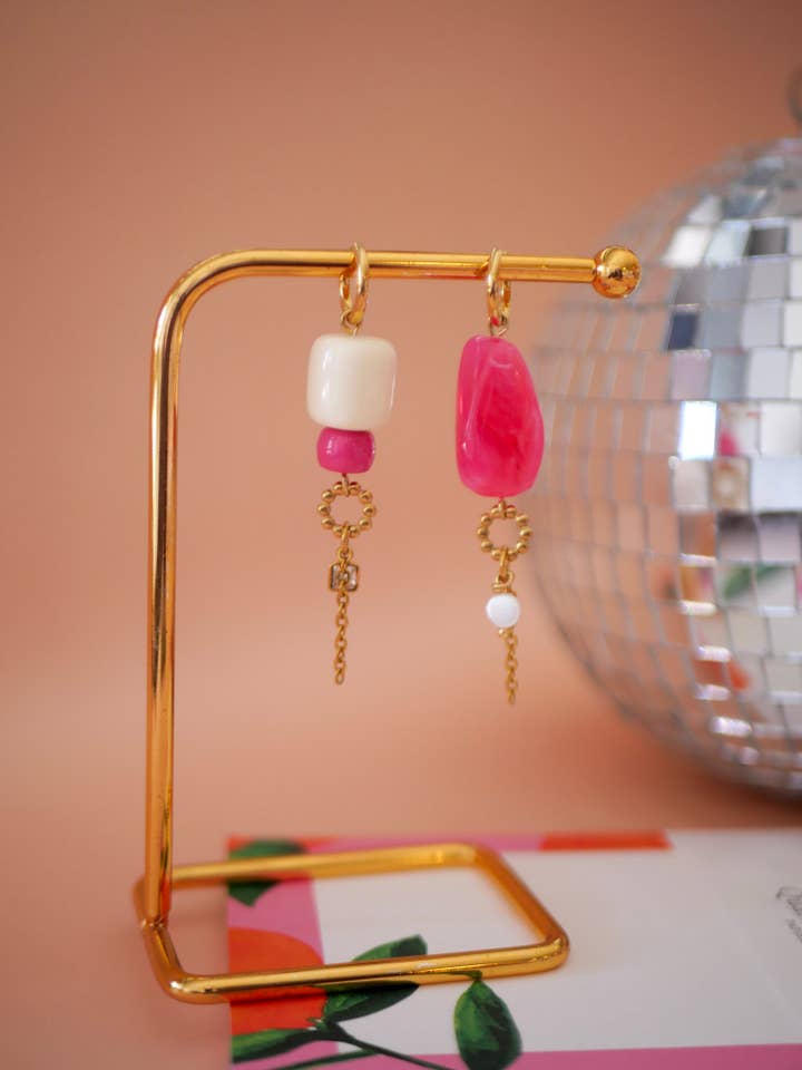Soé earrings for wholesale by Azeria Création