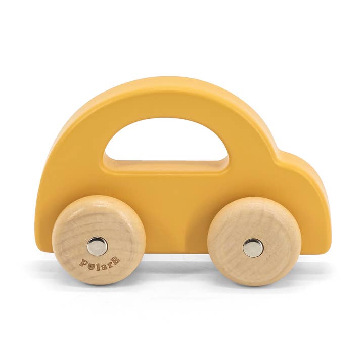 Viga/PolarB - Wholesale Wood Toy - Kids - Car yellow0