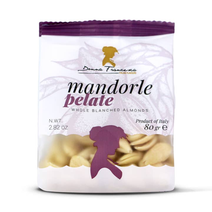 Handgeschälte Mandeln 80 g - Made in Italy Premium Qualität für den Großhandel von Donna Francesca