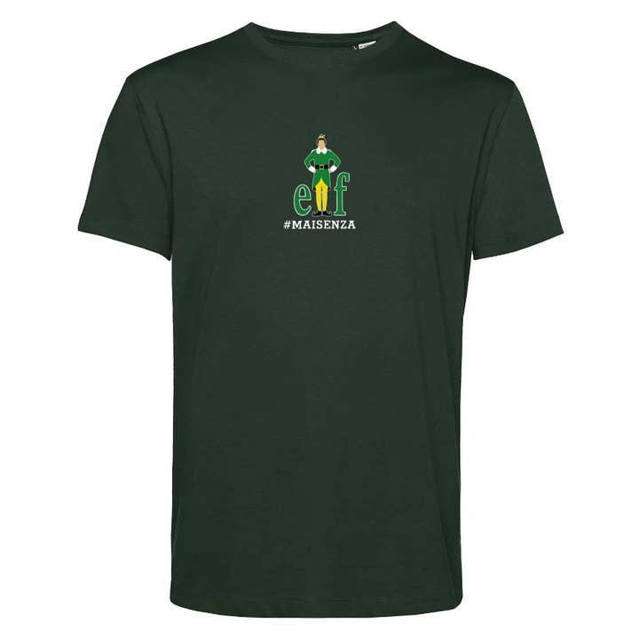 Kerst T-shirt met print - Elf voor wholesale door #MAISENZA