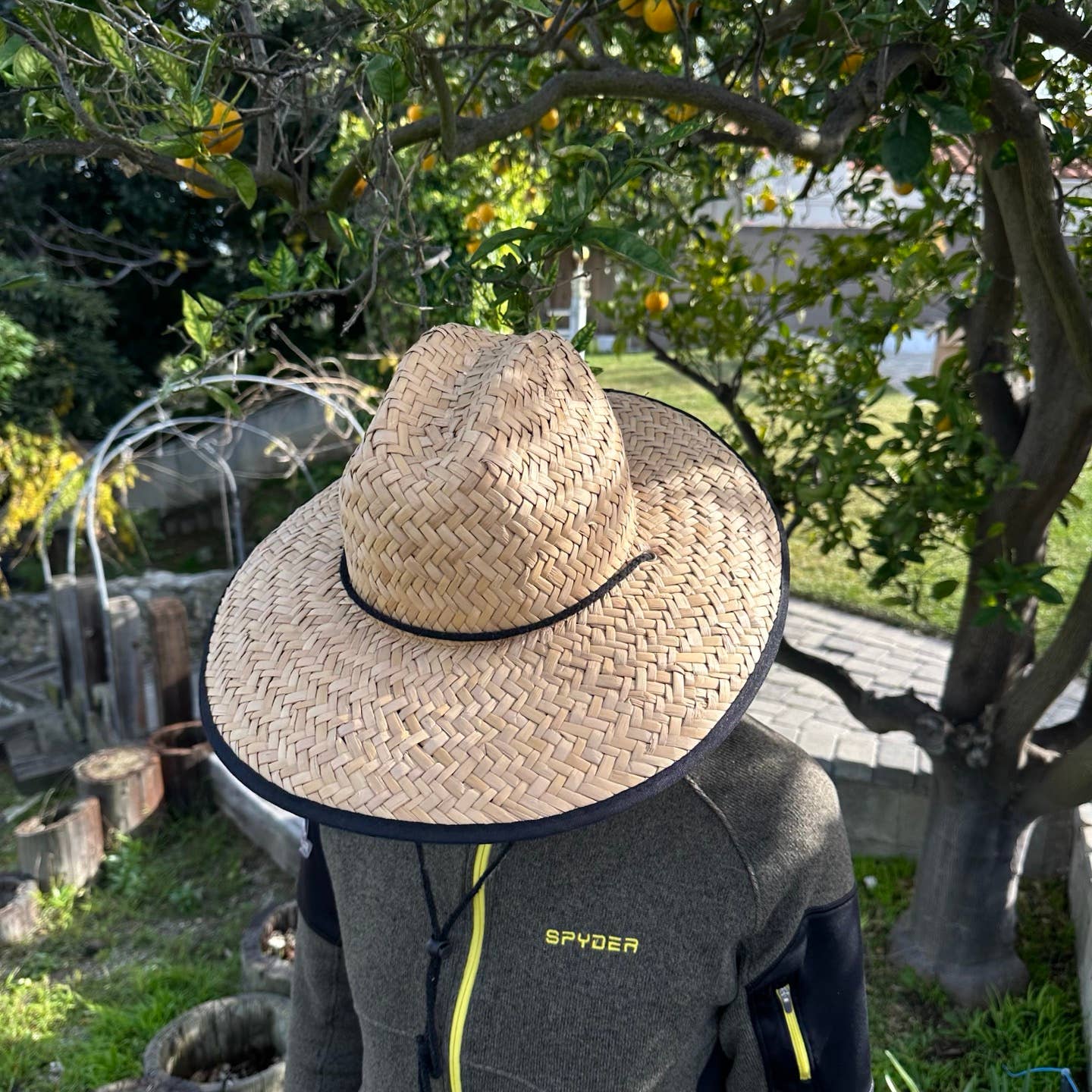 NATURAL Wide Brim Handmade Panama Lifeguard Straw Hat Extra sun prot for wholesale on Faire2