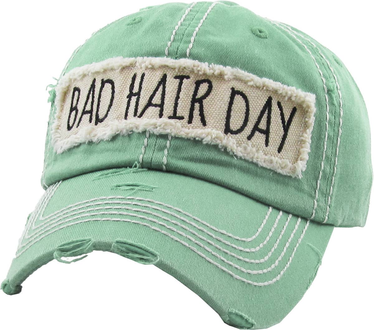 KBETHOS - Vendita all'ingrosso Cappellino da baseball - Donna - Berretto a sfera vintage lavato Bad Hair Day10