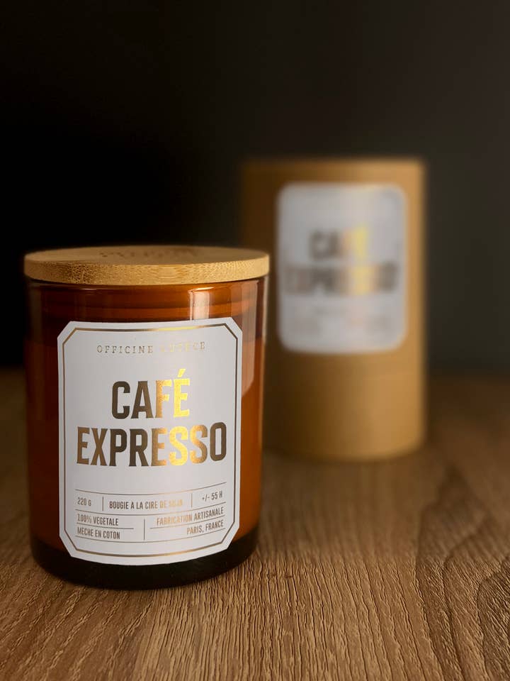 Vela Perfumada Café Expreso - 220g para venta al por mayor de Officine Lutèce