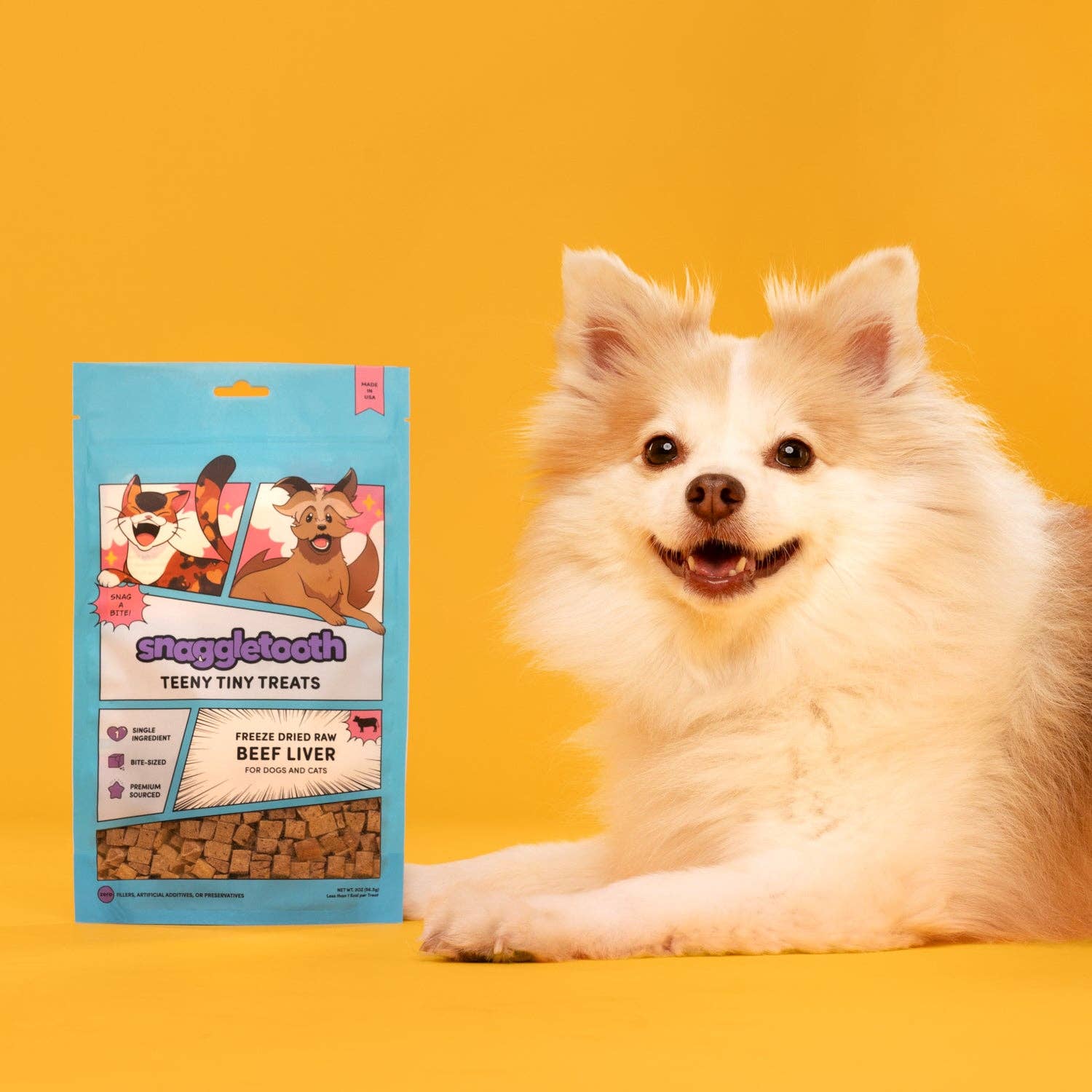 Snaggletooth Pets - Wholesale Pet Treats - Dog - Beef Liver - Freeze Dried Raw Teeny Tiny Treats4