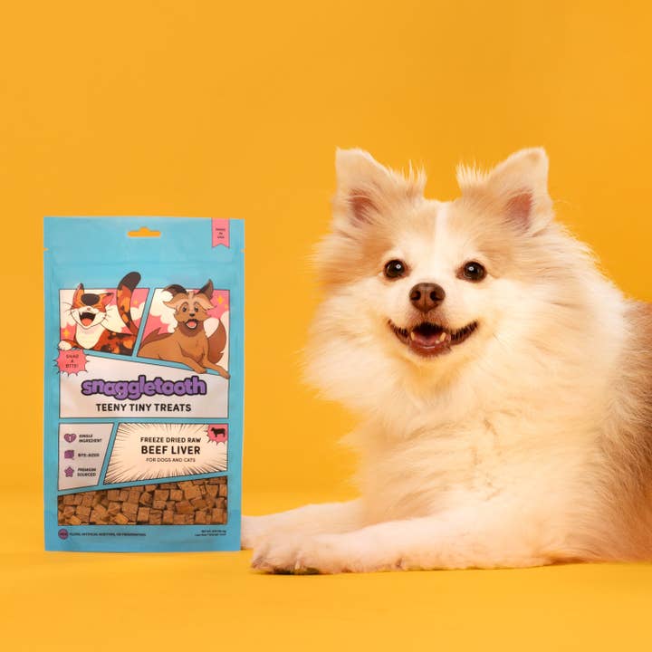 Snaggletooth Pets - Wholesale Pet Treats - Dog - Beef Liver - Freeze Dried Raw Teeny Tiny Treats4