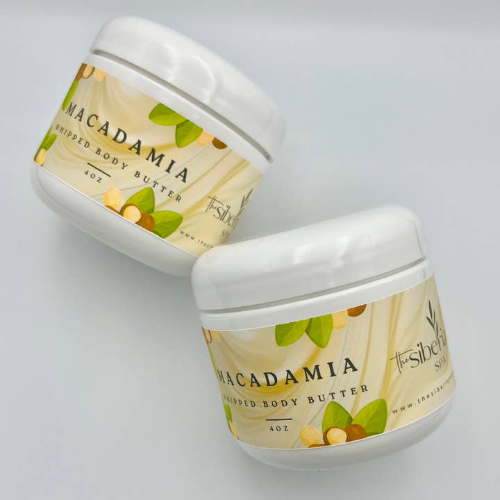 The Siberian Spa - Wholesale Body balm/butter - Macadamia Whipped Body Butter1