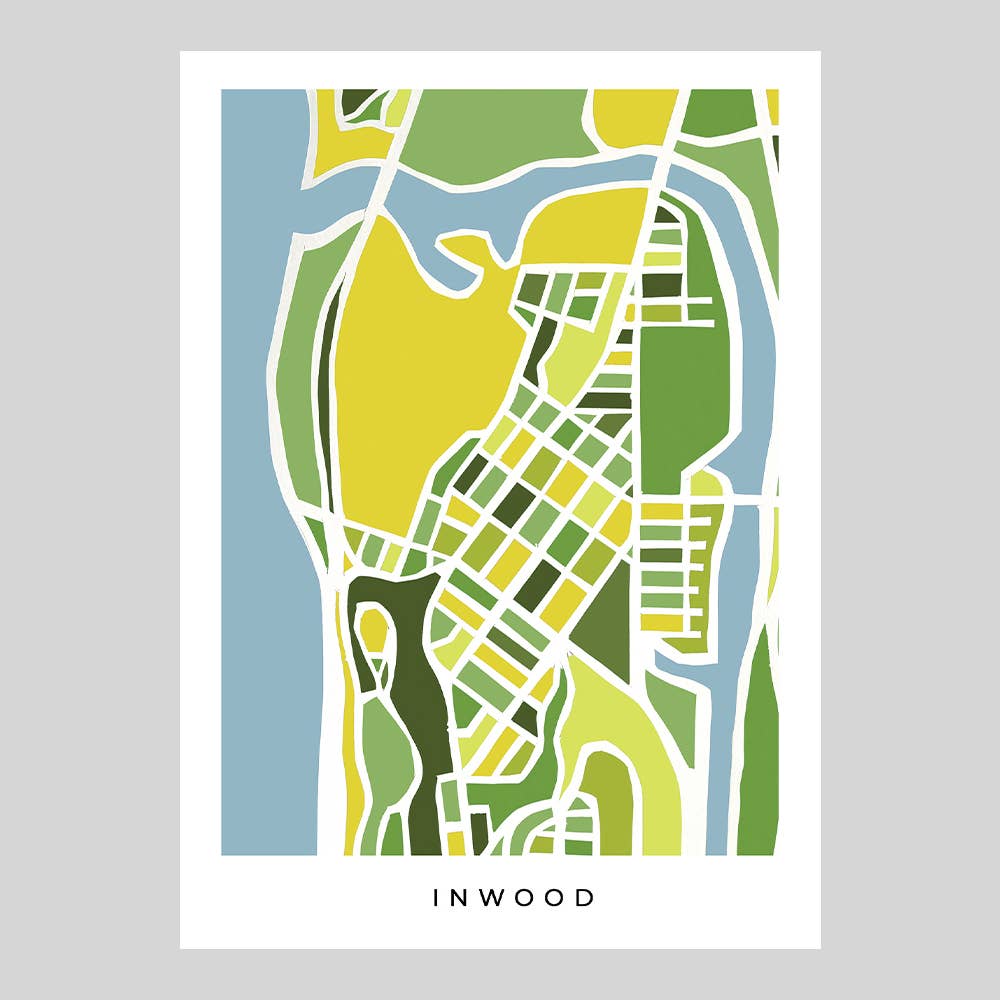 Faraway Places Paper – wholesale Postcard set – Manhattan Neighborhood Print Postcards Set of 1811