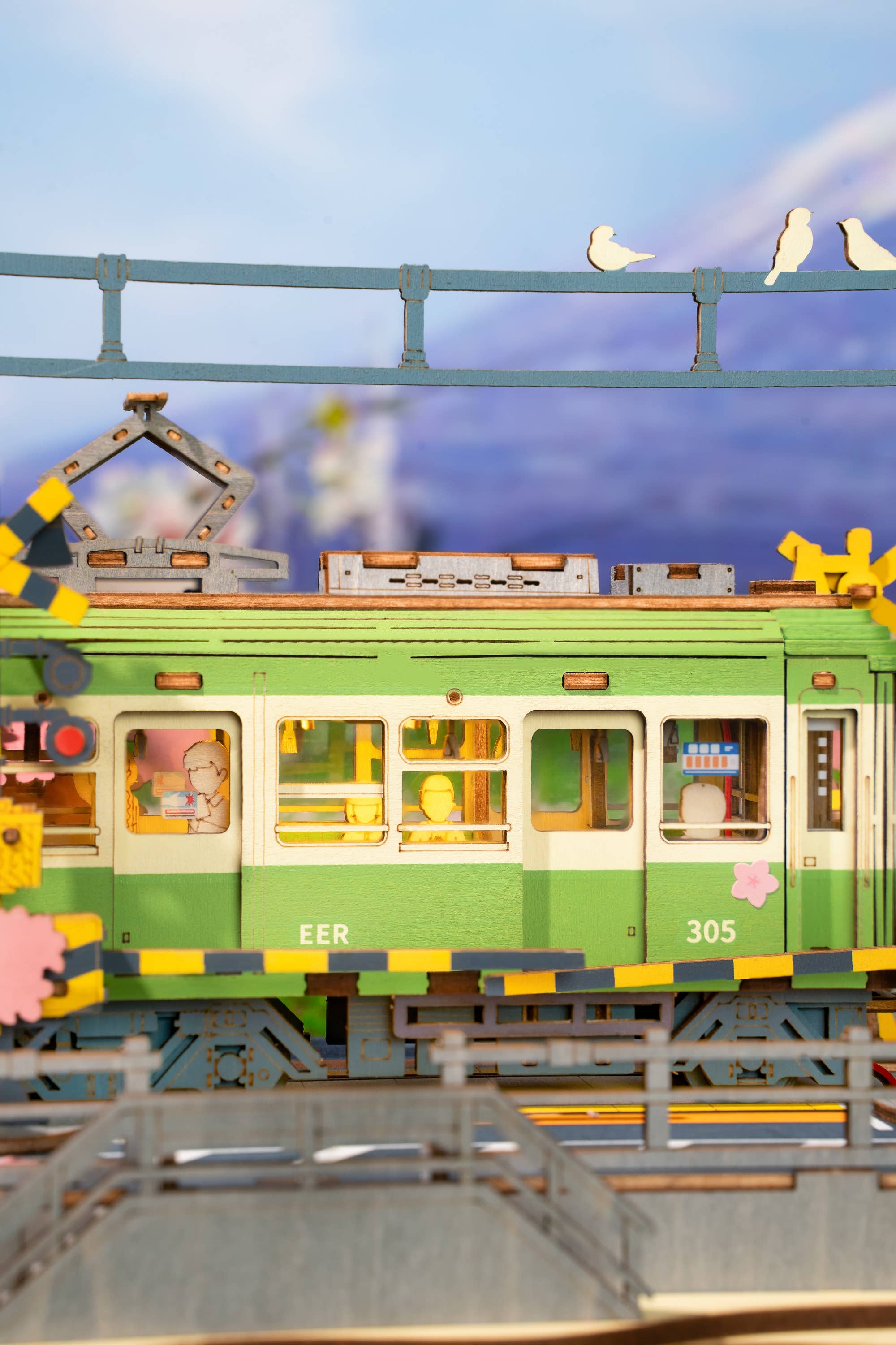 Robotime - Wholesale Puzzle - Adult - TGS02 Sakura Journey Robotime Rolife 3D Wooden Puzzle kits7