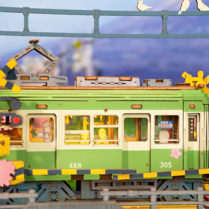 Robotime - Wholesale Puzzle - Adult - TGS02 Sakura Journey Robotime Rolife 3D Wooden Puzzle kits7