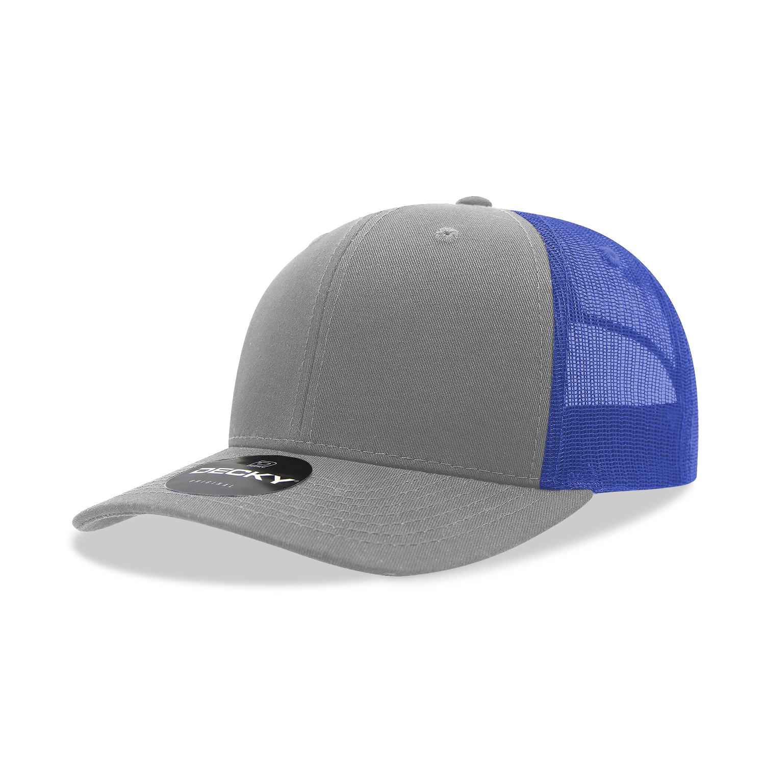 The Park Wholesale - Vente Casquette de camionneur – unisexe - Casquette Trucker classique Decky 6021, 6 panneaux, style mid pro98