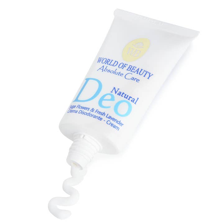 World of Beauty – wholesale Deodorant - Dam – Deokräm med salvia och lavendel - deodorant för kvinnor