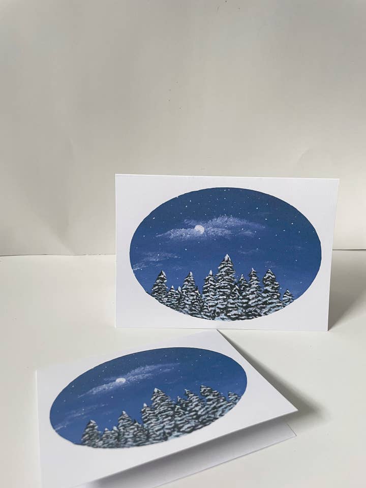 Carte Cosy pour la vente par Emily Paints