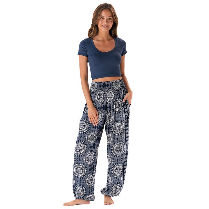 Lotus and Luna - Wholesale Pants - Women's - Como Harem Pants with Pockets11